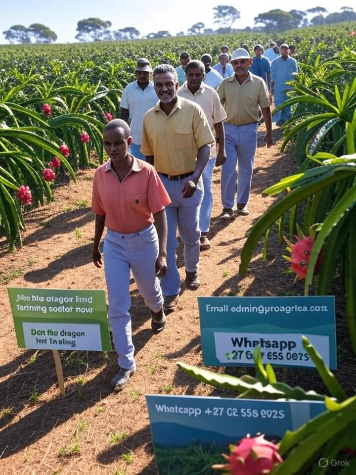 Farm Tours Dragon Fruit SA - Training